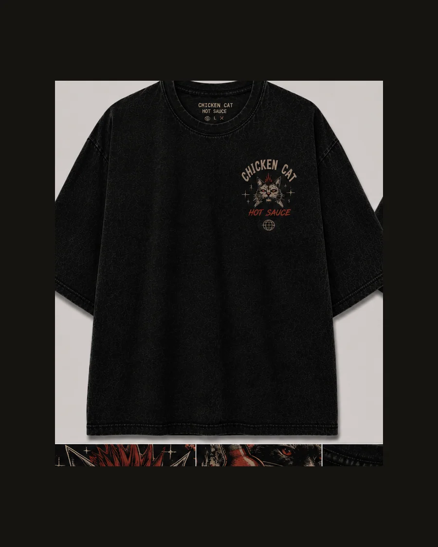Feed the Fire tee, front