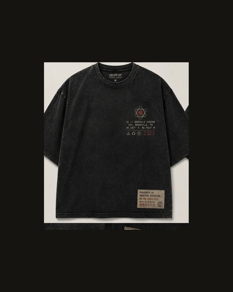 Fusion Reactor tee, front