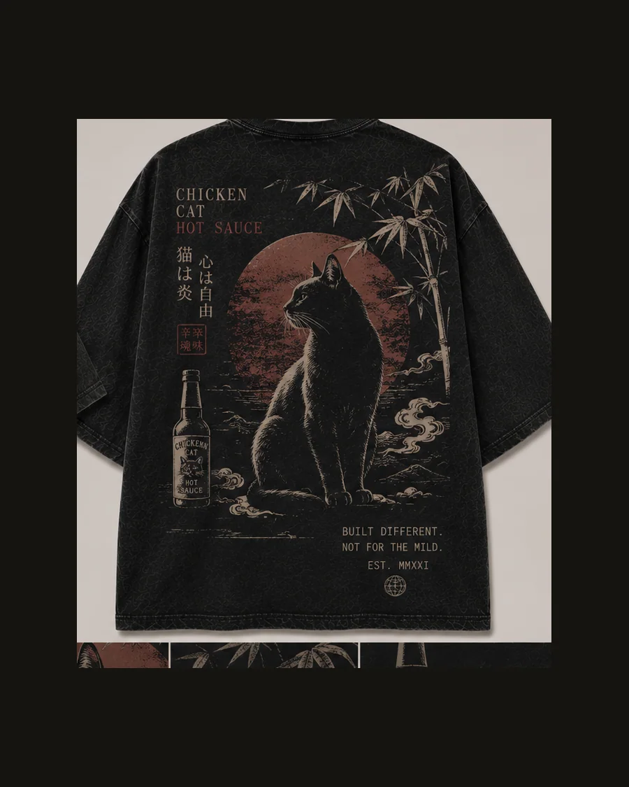 Night Prowler tee, back