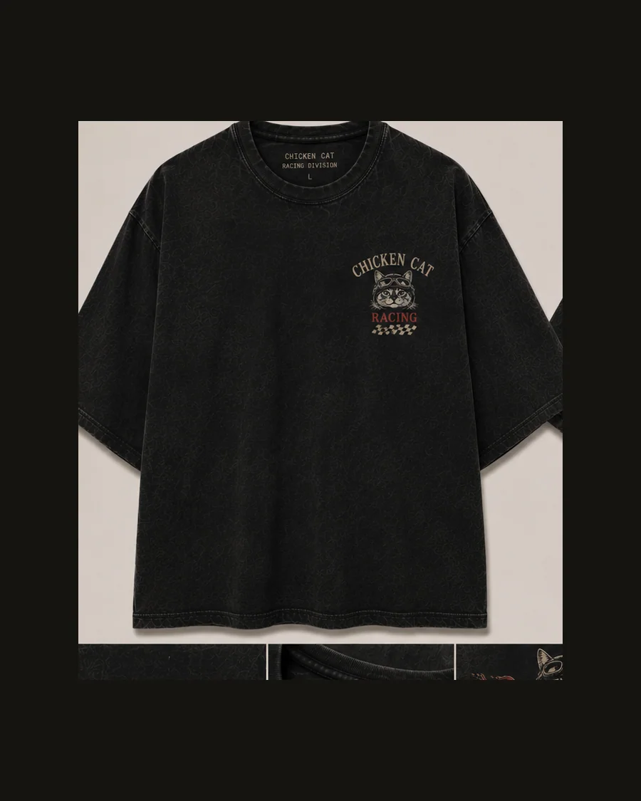 The Quiet Type tee, front