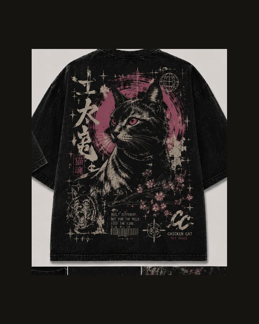 Red Ronin tee, back
