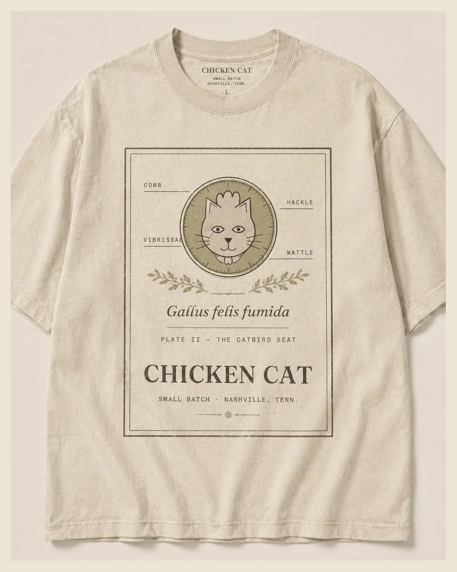 Specimen Plate tee, front