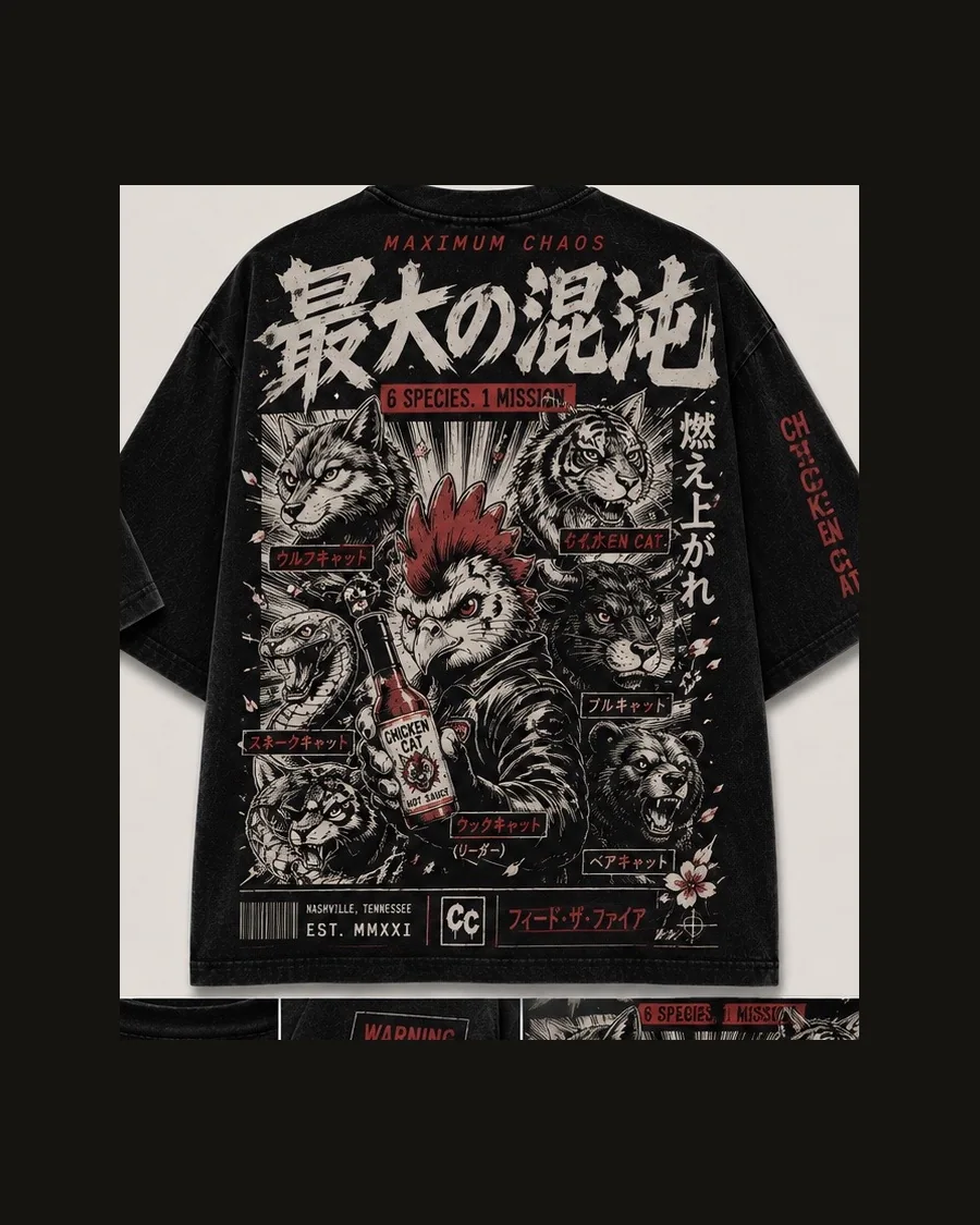 Spicy Souls tee, back